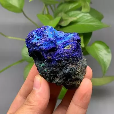 Natural Azurite Malachite Geode Crystal Mineral Specimen Reiki Stone   SALE • $1.62