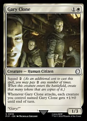 Gary Clone Light Play English Magic The Gathering MTG Universes Beyond: Fallout • $0.99