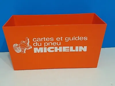 Vintage Michelin Bibendum Man Orange Plastic Crate • $79.99