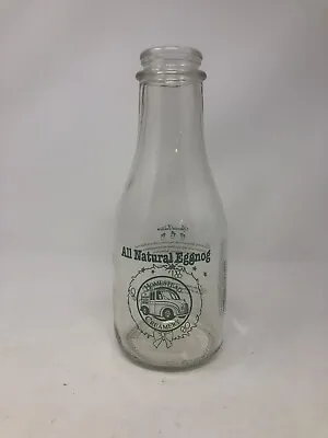 Homestead Creamery Special Edition Eggnog Milk Bottle; Burnt Chimney Virginia • $3.50