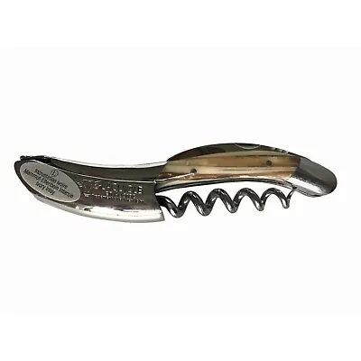 Laguiole En Aubrac Sommelier Waiter's Corkscrew With Black Artic Handle • £285