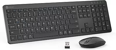 IClever GK08 Wireless Keyboard And Mouse，Slim Keyboard And Mouse For Windows • $23.99