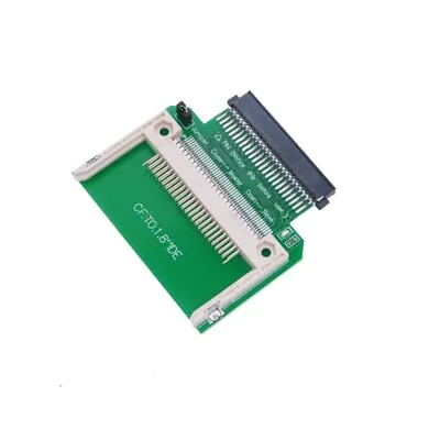 Compact Flash Merory Card CF To 50Pin 1.8in Ide Hard Drive SSd Adapter Converter • £4.94