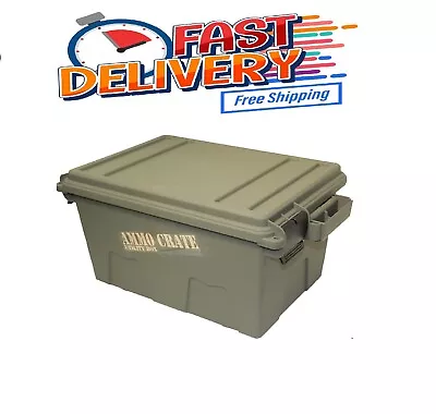 Military Ammo Box Ammunition Crate Utility Box Plastic Ammo Storage Case Large • $28.90