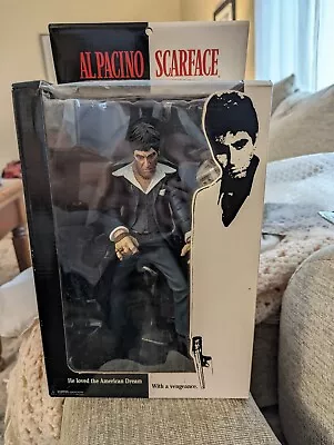 Sealed 2004 Mezco Toys Al Pacino Scarface The Enforcer 10  Action Figure • $120