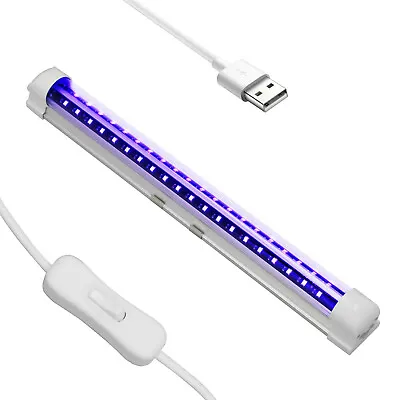 £13.09 • Buy USB 40 Leds Ultraviolet Strip Tube Light Bar Club Party Lamp Blacklight LED UV 