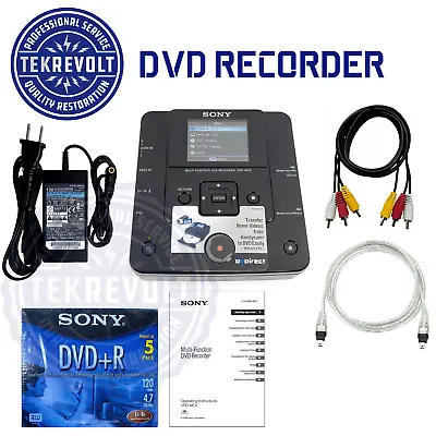 Sony VRD-MC6 DVD Recorder Multi-Function Tape Transfer - Region Free ✅ • $169.99