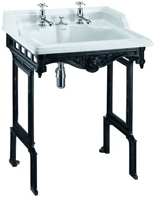 £790 • Buy Burlington Classic Invisible Overflow 65cm Basin With Aluminium Wash Stand