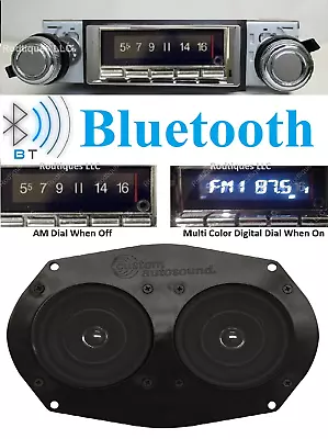 1970-72 Chevelle El Camino Bluetooth Stereo Radio + Dash Speaker 740 • $436