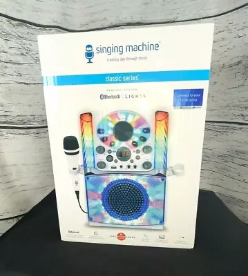 Karaoke Machine System Singing Bluetooth System Microphone Light All In One NEW • $45