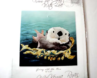 McKenna Ryan Quilt Pattern Going With The Flow Coast Series Uncut Sea Otter • $12