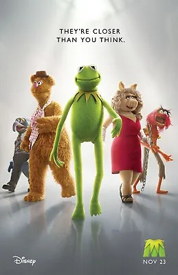 The Muppets - 11 X 17 Poster Print - Wall Art Movies Decor Frog Piggy • $11.96