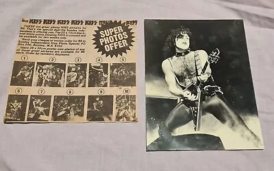 Kiss 1980- Paul Stanley Photo- The Independent Newsapaper Offer- Australia • $167.19