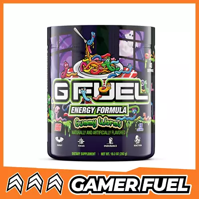 G Fuel Energy Tub 40 Serves GFuel Gummy Worms Flavour • $64.95