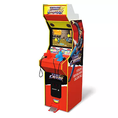 Arcade1Up 17  Screen Multiplayer TIME Crisis Arcade Machine W/ Stand Up Cabinet • $655.99