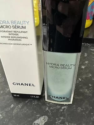 Chanel Face Serum Hydra Beauty Micro Intense Replenishing Hydration 50ml NEW! • £85