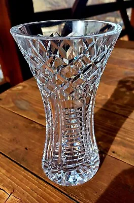 Stunning Waterford Crystal 8  Vase Ireland Lismore Pattern • $50
