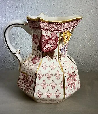 Masons Ironstone Empress Large Pink Floral Hydra Jug Vase • £24.99