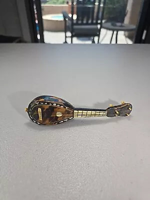 Unique & Rare Antique Fashion Doll Miniature Mandolin Musical Instrument 6  • $89.99