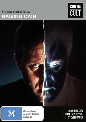 Raising Cain DVD | John Lithgow | Brian De Palma's | Region 4 • £8.87