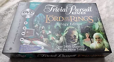 Hasbro Trivial Pursuit - DVD Lord Of The Rings Board Game - 100% Traditional • £15