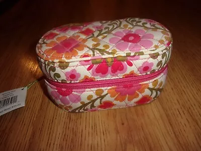 Vera Bradley Jewelry Box Folkloric Floral NEW NWT Zipper • $9.99