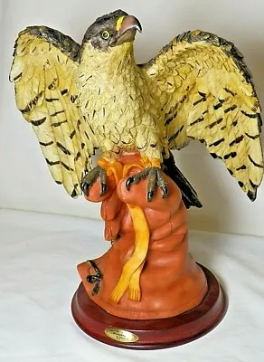 Montefiori Collection Gloved Hand Holding Bird Of Prey (Hawk) Excellent Cond. • $31.99