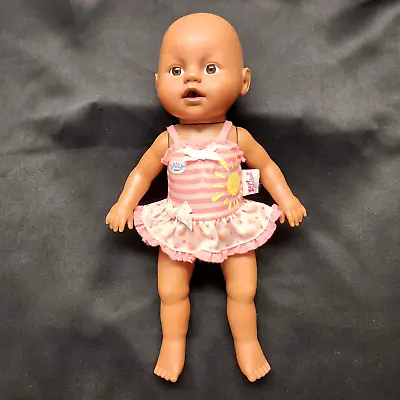 $12.75 • Buy Zapf Creations Baby Born Mommy Look I Can Swim Doll African American WORKS