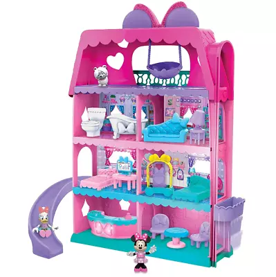 Disney Junior Minnie Mouse Bow-Tel Hotel - Pink - Damaged Box • $31.20