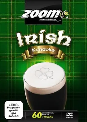 £4.95 • Buy Zoom Karaoke Irish Karaoke DVD - 60 Tracks On 2 DVDs Pogues Dubliners Bachelors