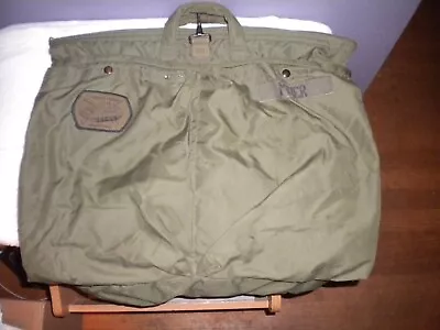 US Military Flyer’s Helmet Bag 8415-00-782-2989 Unicor Green Nylon Pilot Jet • $29