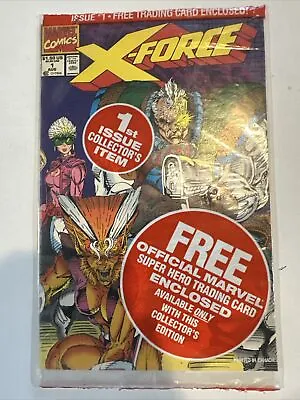 1991 Marvel Comics X-Force #1 Brand New Sealed W/ X-Force Trading Cards • $7.25