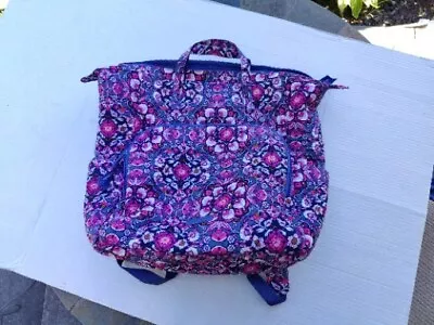 Vera Bradley Tote Backpack-Magenta Medallion-GREAT CONDITION!!! • $49.99