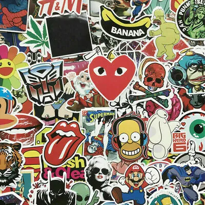 100 Pack Stickers Bomb JDM Car Motorcycle Racing Helmet Vinyl ATV UTV Decals Lot • $8.99