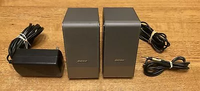 Bose Computer MusicMonitor Computer Speakers Desktop PC Silver Bose Sound • $150