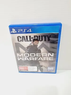 Call Of Duty Modern Warfare PlayStation 4 PS4 Game: COD MW: VGC! FREE POST! PS5 • $23.96