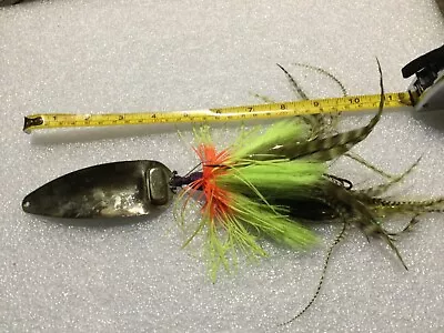 Unknown Bucktail Spoon Muskie Lure Unique Rare • $6.75