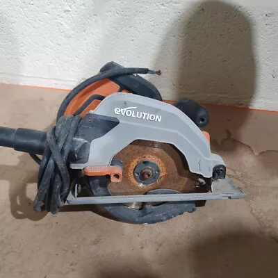 Evolution R165CCSL 1200W 3700-RPM 165mm Multi-Material Circular Saw - For Parts • £18.99