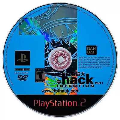 Dot .hack INFECTION Part 1 (Sony PlayStation 2) PS2 Tested Game Disc JRPG • $11.99