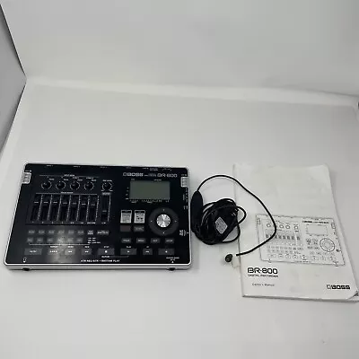 Boss BR-800 Digital Multitrack Recorder Multi-Track Audio U224564 Cord & Manual • $169.99