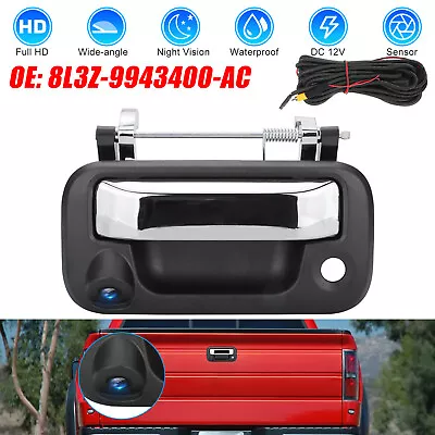 Rear View Backup Camera Tailgate Handle For 2004-2014 Ford F150 2008-2016 F-250 • $33.98