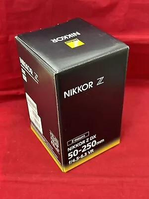 Nikon NIKKOR Z DX 50-250mm F/4.5-6.3 VR Mirrorless Camera Lens () JMA707DA • £334.95