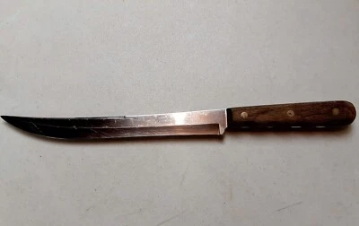 $11.99 • Buy Case XX Kitchen Carving Knife CAP 284-9  Stainless Steel Blade Wood Handle 823