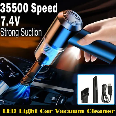 $16.75 • Buy 35500 Speeds Cordless Handheld Vacuum Cleaner Portable Car Auto Home Wireless