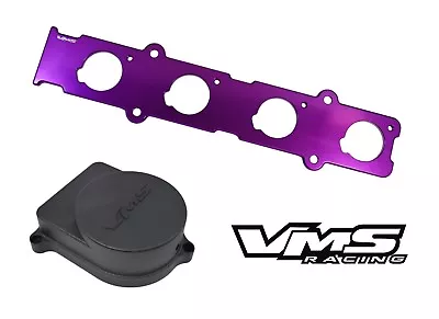 VMS Racing Coil On Plug Adapter Plate Purple & B16 B18 Distributor Cap Delete B • $88.95