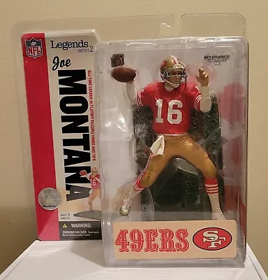 Joe Montana NFL Legends Series 2 San Francisco 49ers McFarlane Figure  • $35