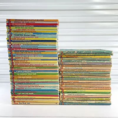 Vintage Lot Of 74 Disney Wonderful World Of Reading Children's Books • $64.98