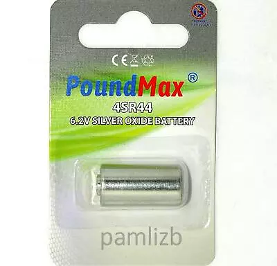 £2.49 • Buy 4SR44 PX28s Battery 6.2V Silver Oxide  Replaces  544 , 4LR44  ,