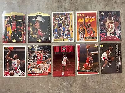 Lot Of (10) Michael Jordan Cards.  Bulls. GOAT. Upper Deck. MJ Lot C • $0.99