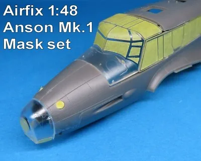 Mask Set For Airfix 1/48 Avro Anson Mk. 1 A09191 • $11.05